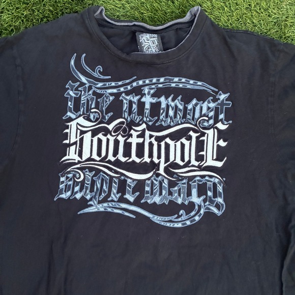 Southpole T Shirt Men's XXL Graphic Y2K Hip Hop Skater - Picture 2 of 7